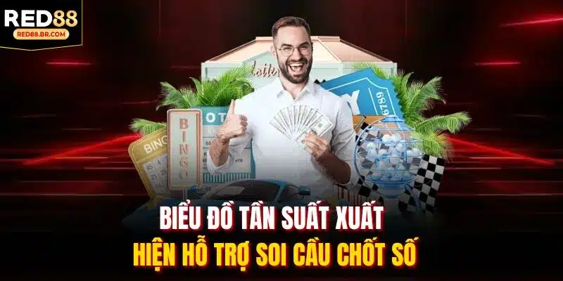 Biểu đồ tần suất xuất hiện hỗ trợ soi cầu chốt số