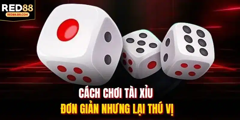 Cách chơi tài xỉu đơn giản nhưng lại thú vị