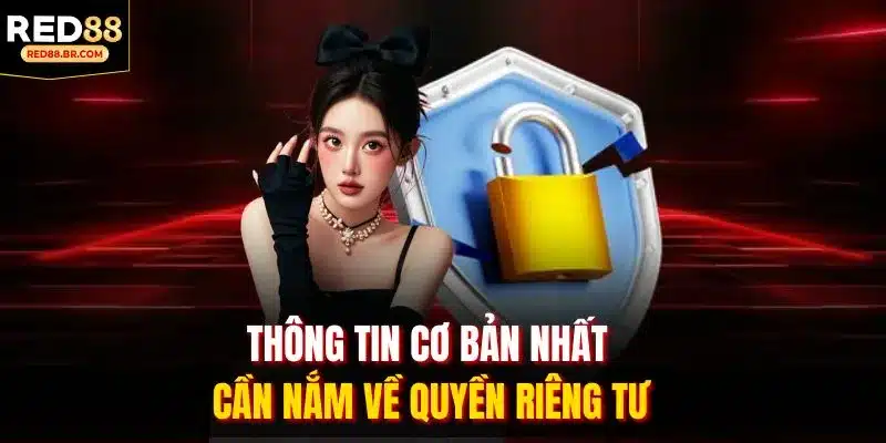 Thông tin cơ bản nhất cần nắm về quyền riêng tư